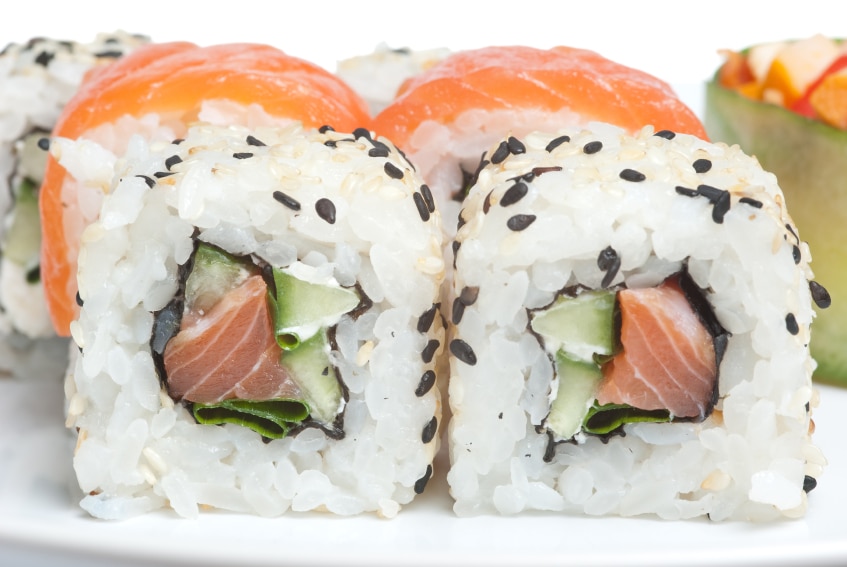 The Calories In Sushi Rolls And More 