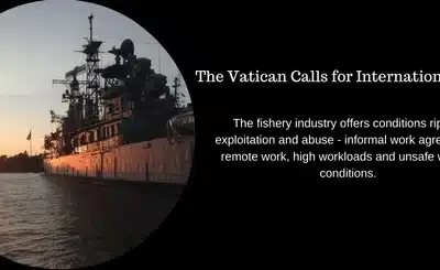 Pope Francis urges action in the fishing industry