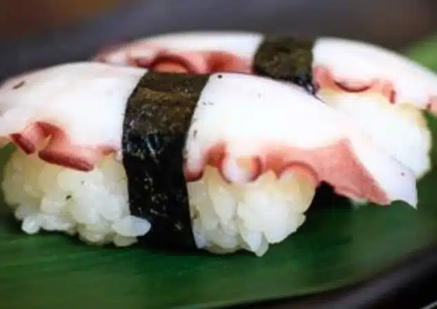 Tako - octopus sushi